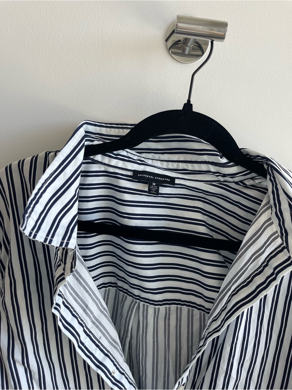 Universal Standard striped button down - Picture 2 of 5